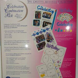 NEW! Creative Memories Celebration Combination Pack - 10in x 12in